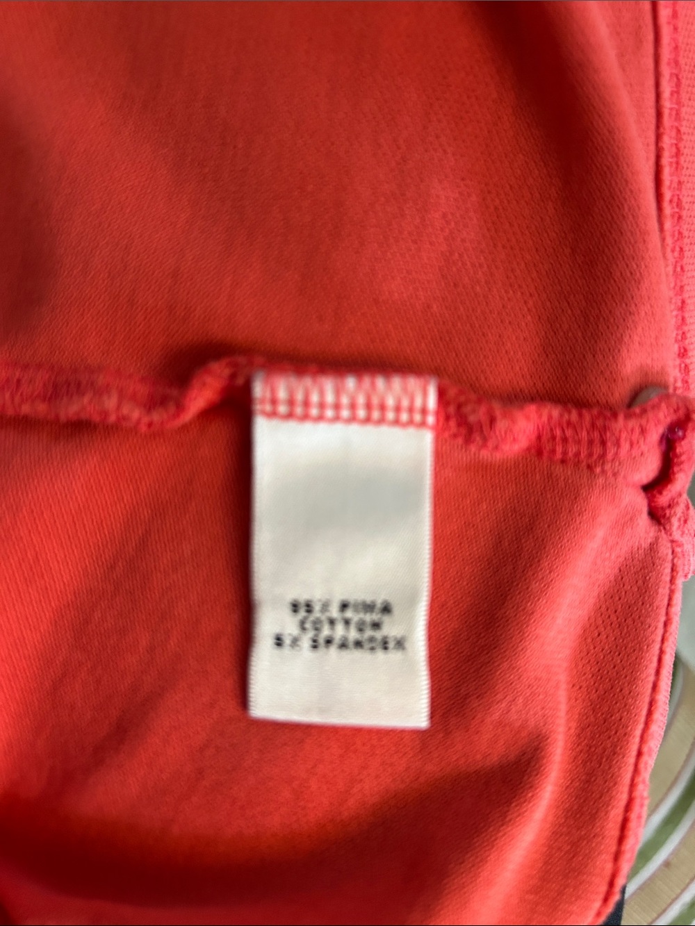 Lilly Pulitzer Orange Cotton Polo Top  sz M - Picture 5 of 5